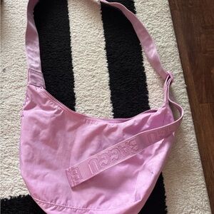 Pink Baggu Medium Crescent Bag